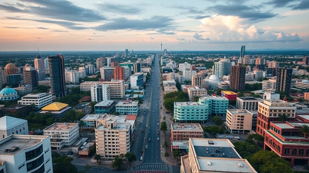 Digital nomad working remotely in Abuja with reliable eSIM internet connectivity