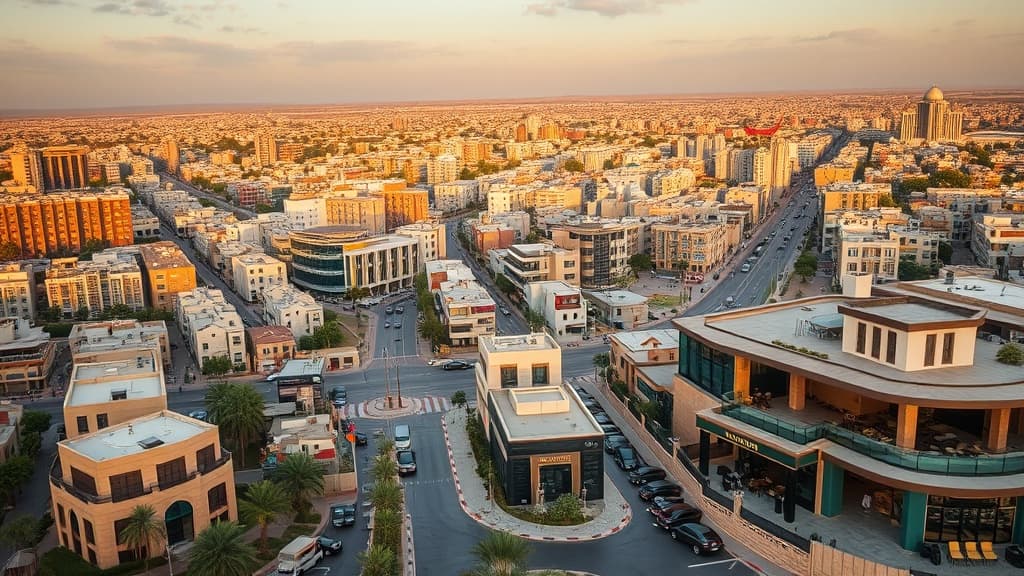 Digital nomad working remotely in Ar Ramtha with reliable eSIM internet connectivity