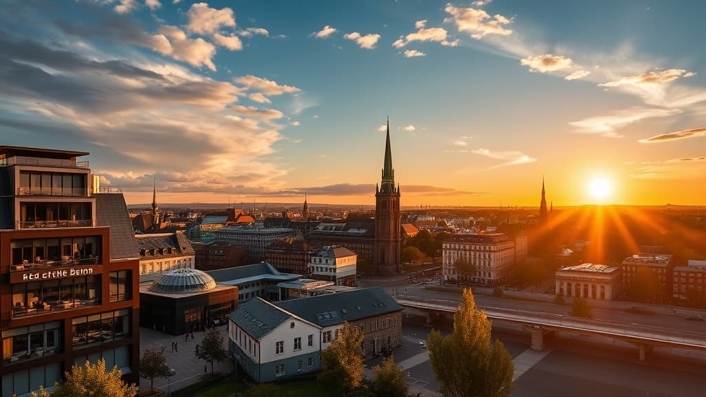 Digital nomad working remotely in Bonn with reliable eSIM internet connectivity