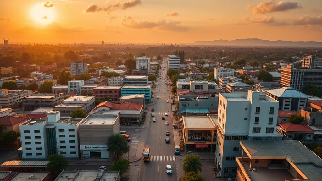 Digital nomad working remotely in Bujumbura with reliable eSIM internet connectivity