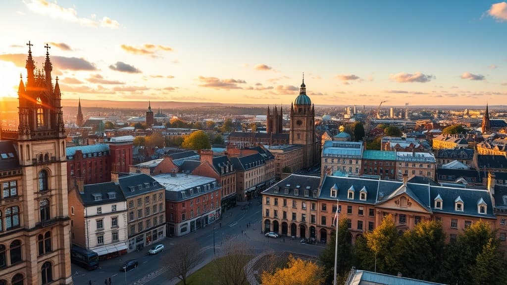 Digital nomad working remotely in Cambridge with reliable eSIM internet connectivity