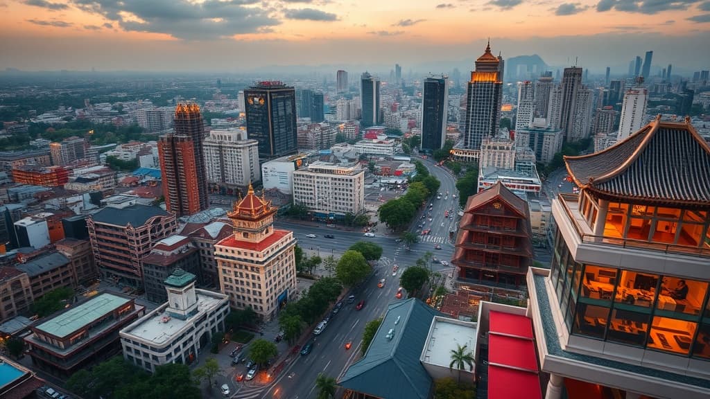 Digital nomad working remotely in Chengdu with reliable eSIM internet connectivity