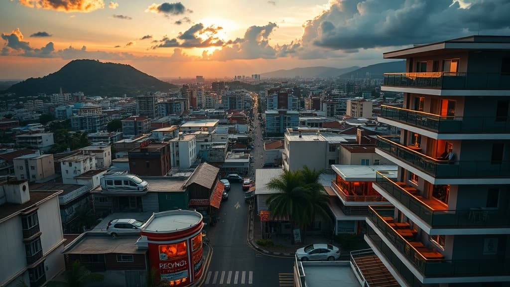 Digital nomad working remotely in Freetown with reliable eSIM internet connectivity