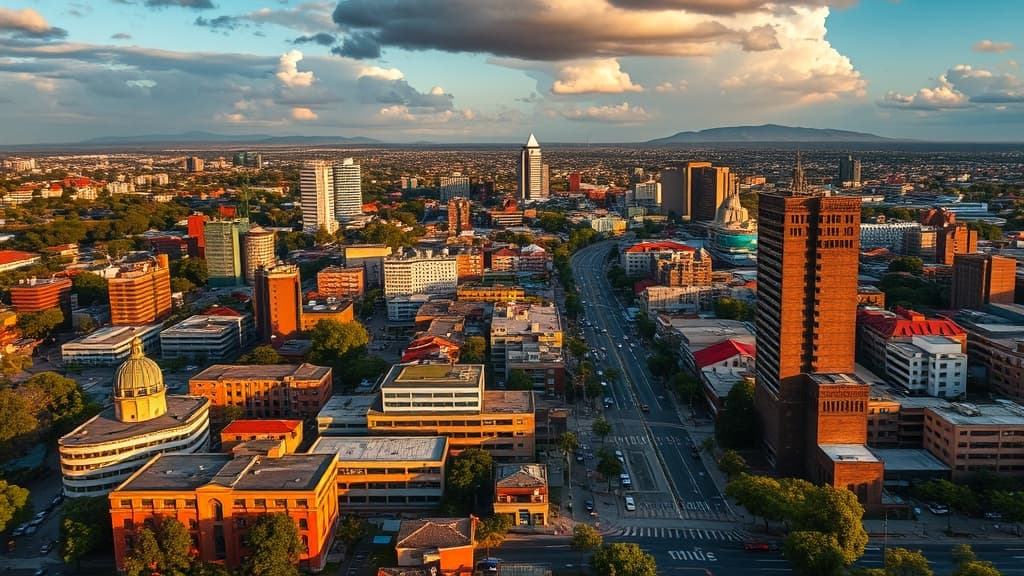 Digital nomad working remotely in Harare with reliable eSIM internet connectivity