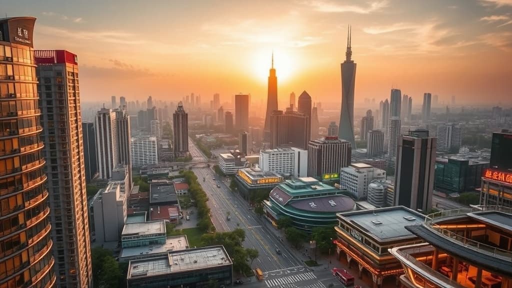 Digital nomad working remotely in Jinan with reliable eSIM internet connectivity