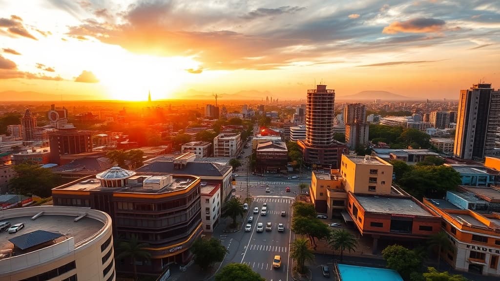 Digital nomad working remotely in Kampala with reliable eSIM internet connectivity