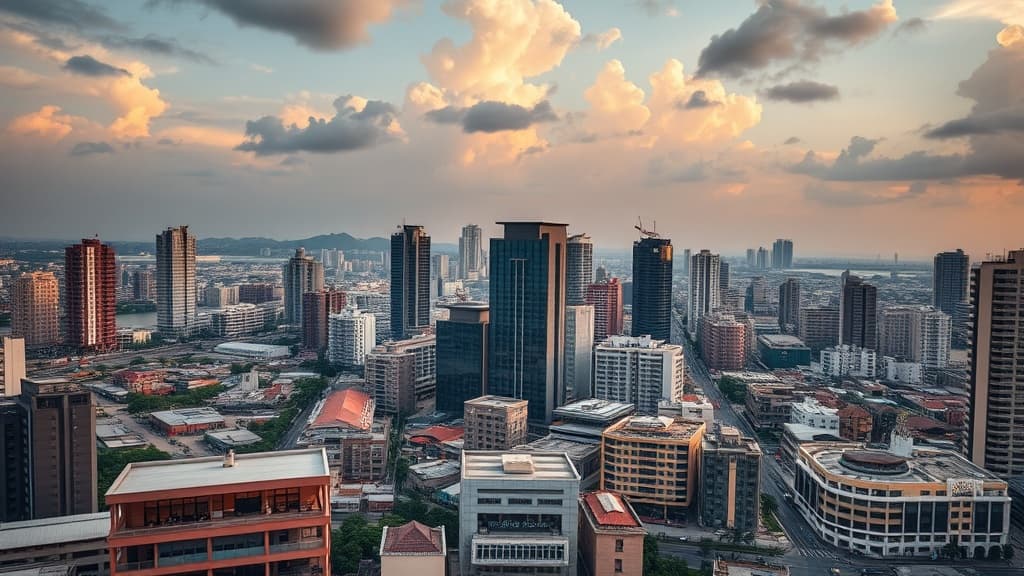 Digital nomad working remotely in Lagos with reliable eSIM internet connectivity