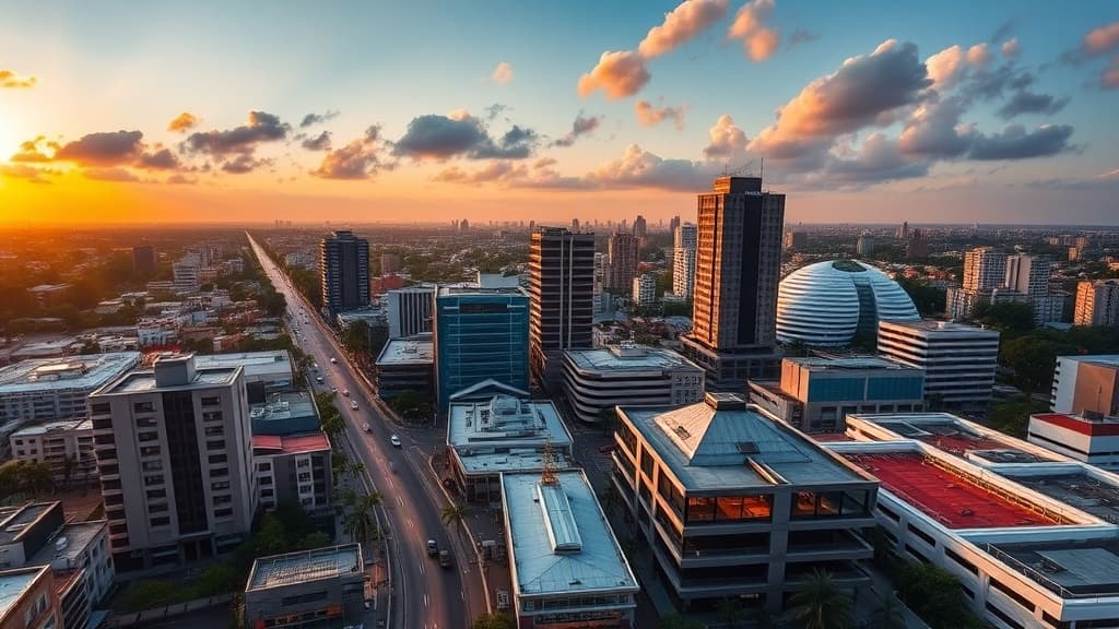 Digital nomad working remotely in Libreville with reliable eSIM internet connectivity