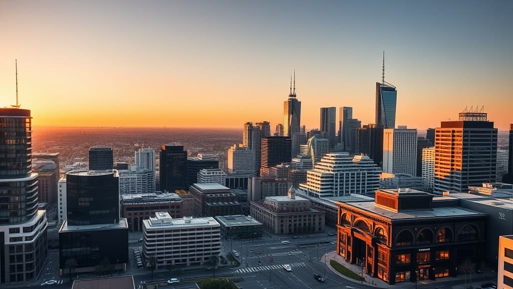 Digital nomad working remotely in Melbourne with reliable eSIM internet connectivity