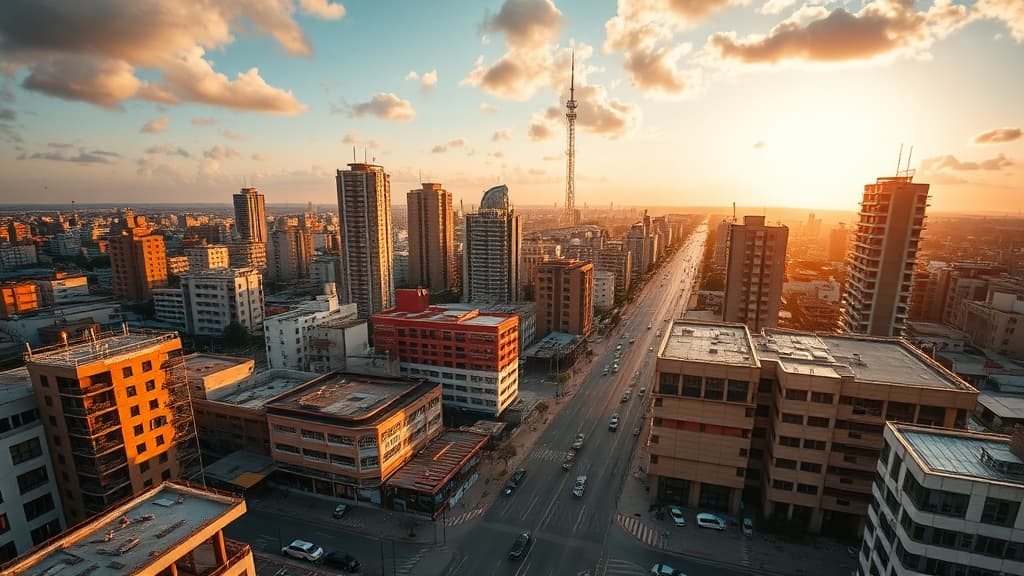 Digital nomad working remotely in Mogadishu with reliable eSIM internet connectivity