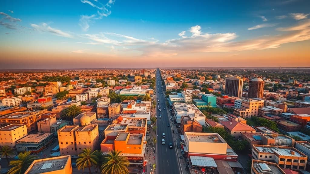 Digital nomad working remotely in Niamey with reliable eSIM internet connectivity