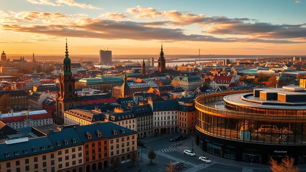 Digital nomad working remotely in Stockholm with reliable eSIM internet connectivity