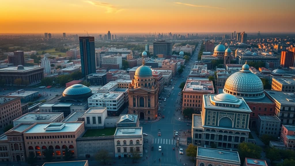 Digital nomad working remotely in Tashkent with reliable eSIM internet connectivity