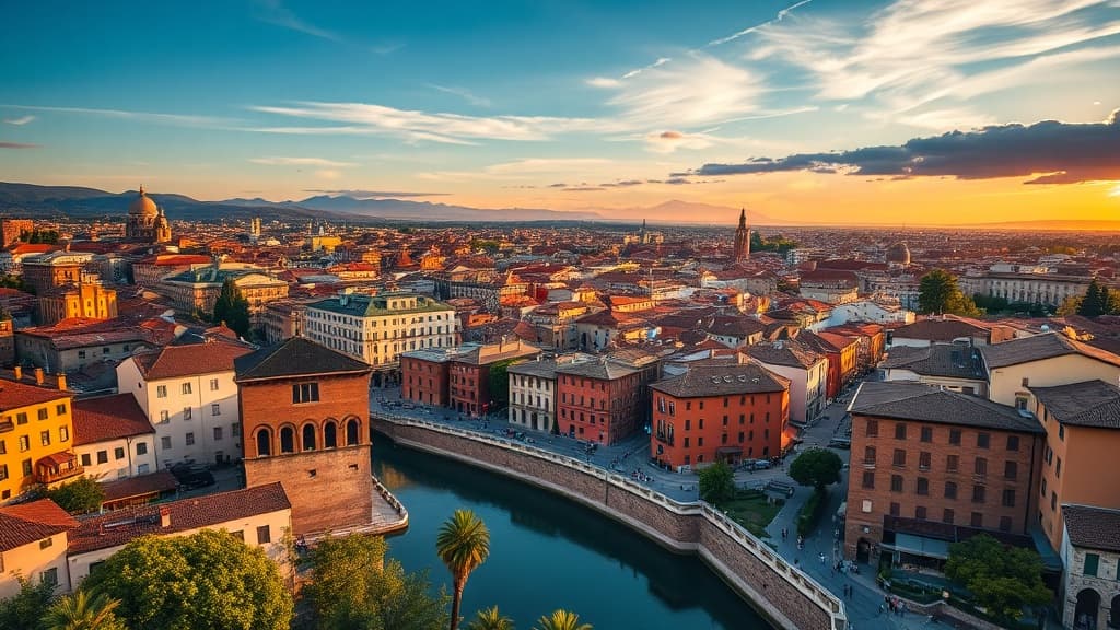 Digital nomad working remotely in Verona with reliable eSIM internet connectivity