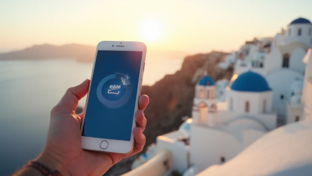 Greece eSIM Guide 2026: Stay Connected in Athens, Santorini & Beyond - eSIM travel guide and connectivity tips