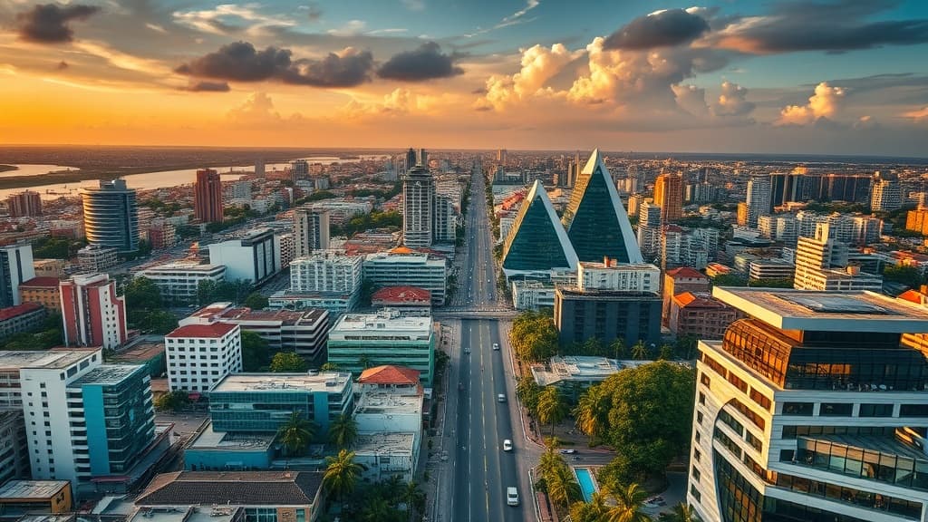 Digital nomad working remotely in Abidjan with reliable eSIM internet connectivity