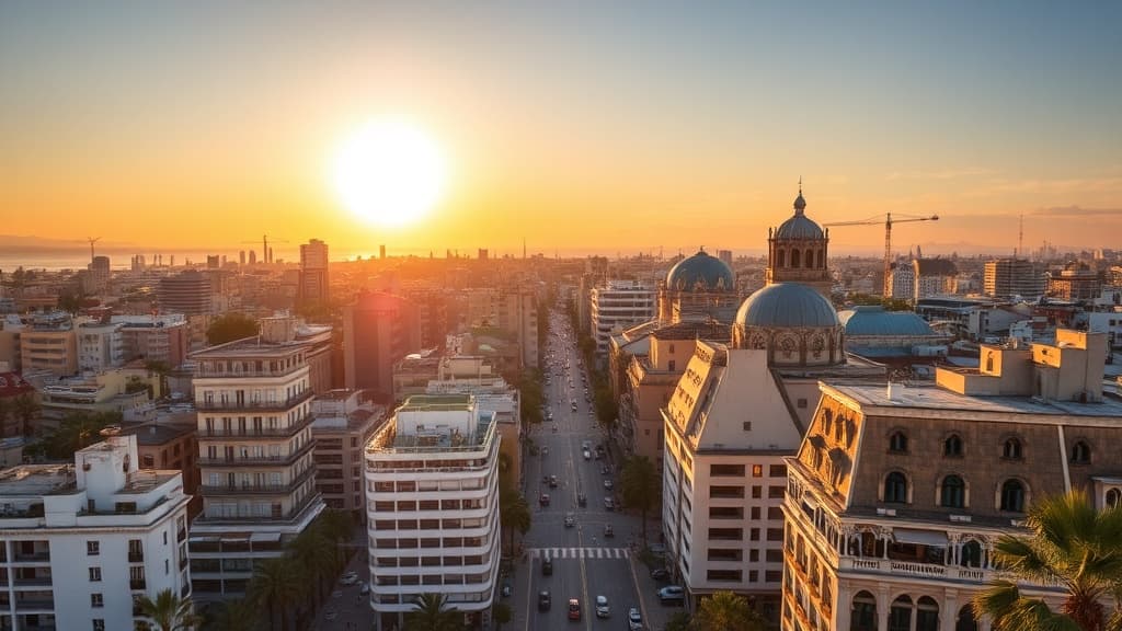 Digital nomad working remotely in Algiers with reliable eSIM internet connectivity