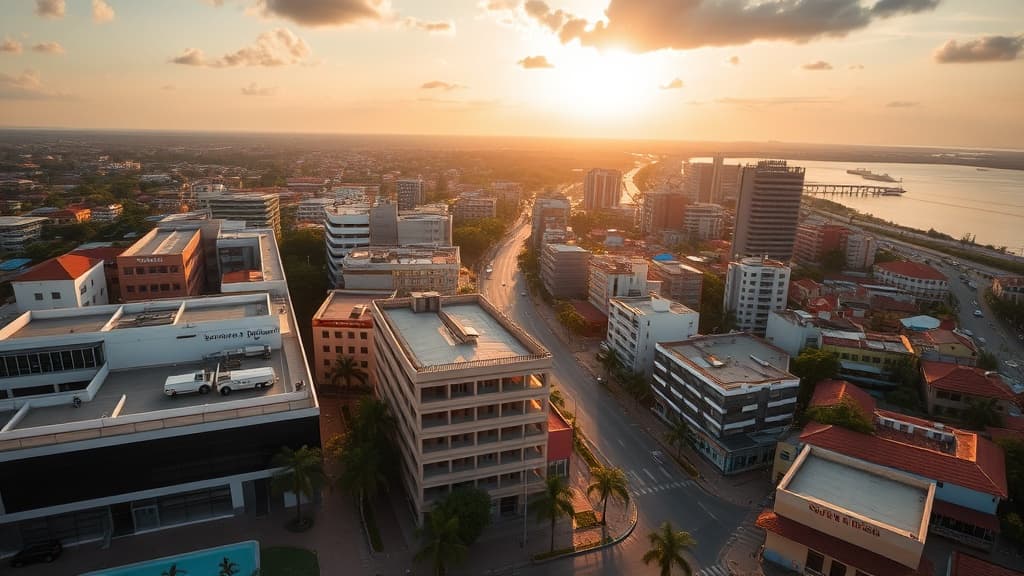 Digital nomad working remotely in Bissau with reliable eSIM internet connectivity