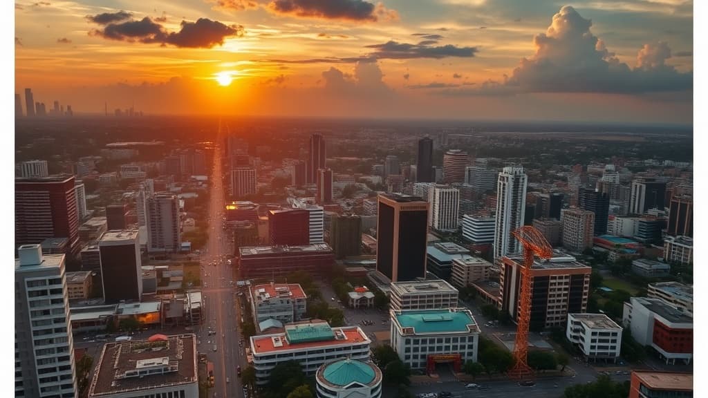 Digital nomad working remotely in Dar es Salaam with reliable eSIM internet connectivity