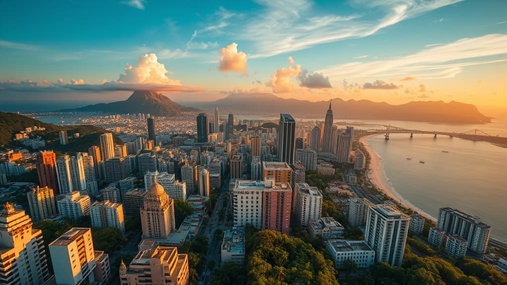 Digital nomad working remotely in Greater Rio de Janeiro with reliable eSIM internet connectivity