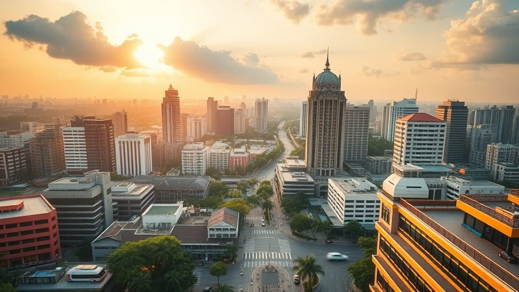 Digital nomad working remotely in Ho Chi Minh City with reliable eSIM internet connectivity