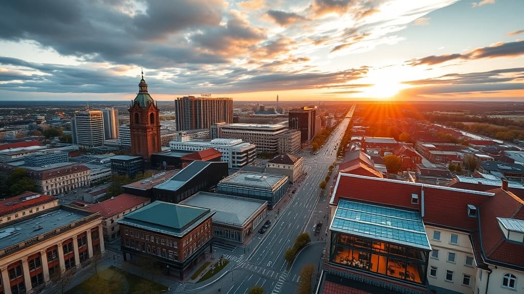 Digital nomad working remotely in Katowice with reliable eSIM internet connectivity