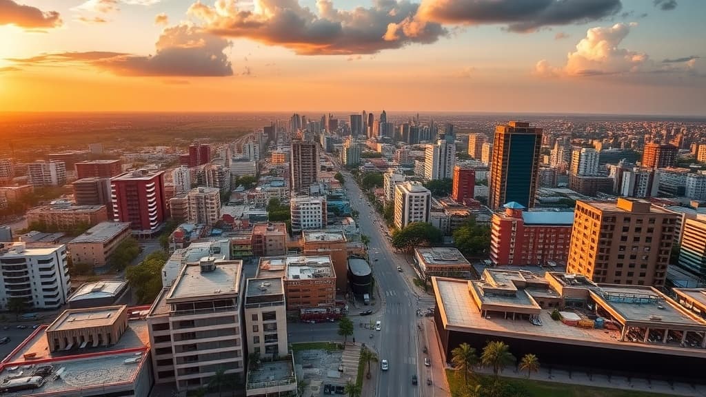 Digital nomad working remotely in Luanda with reliable eSIM internet connectivity