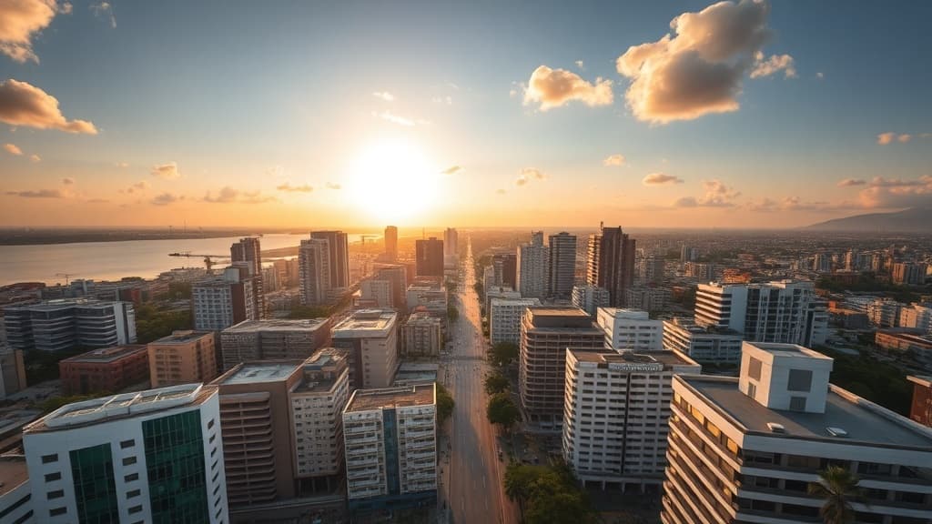 Digital nomad working remotely in Malabo with reliable eSIM internet connectivity