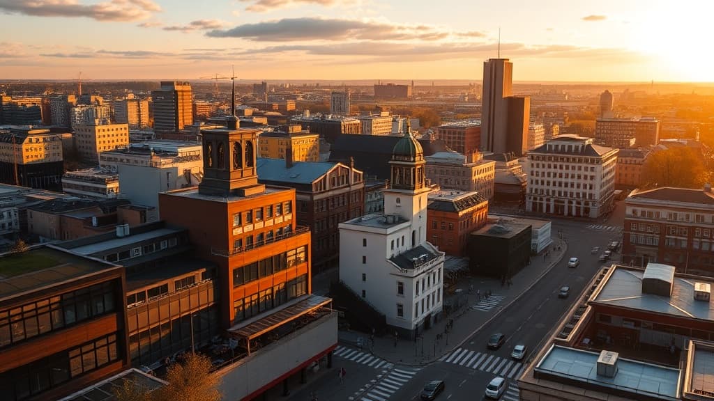 Digital nomad working remotely in Malmö with reliable eSIM internet connectivity