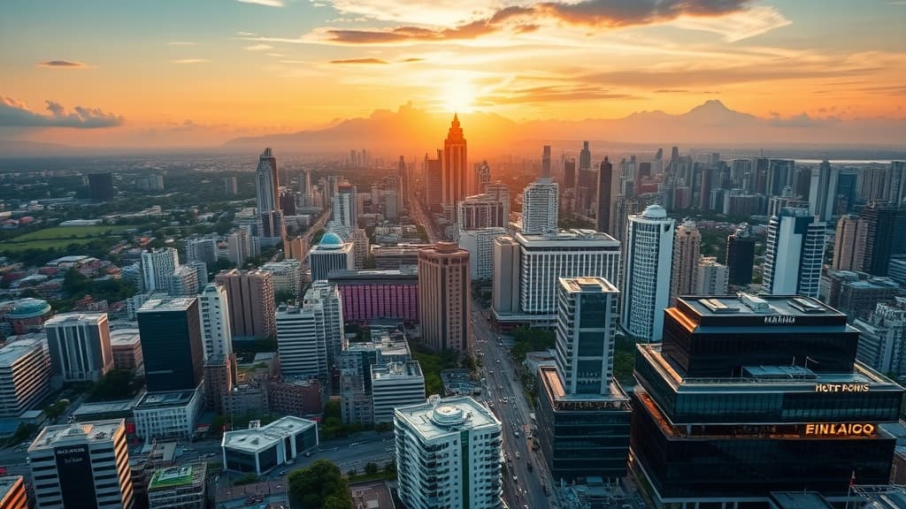 Digital nomad working remotely in Metro Manila with reliable eSIM internet connectivity