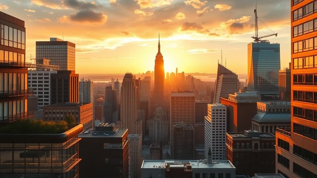 Digital nomad working remotely in New York City with reliable eSIM internet connectivity