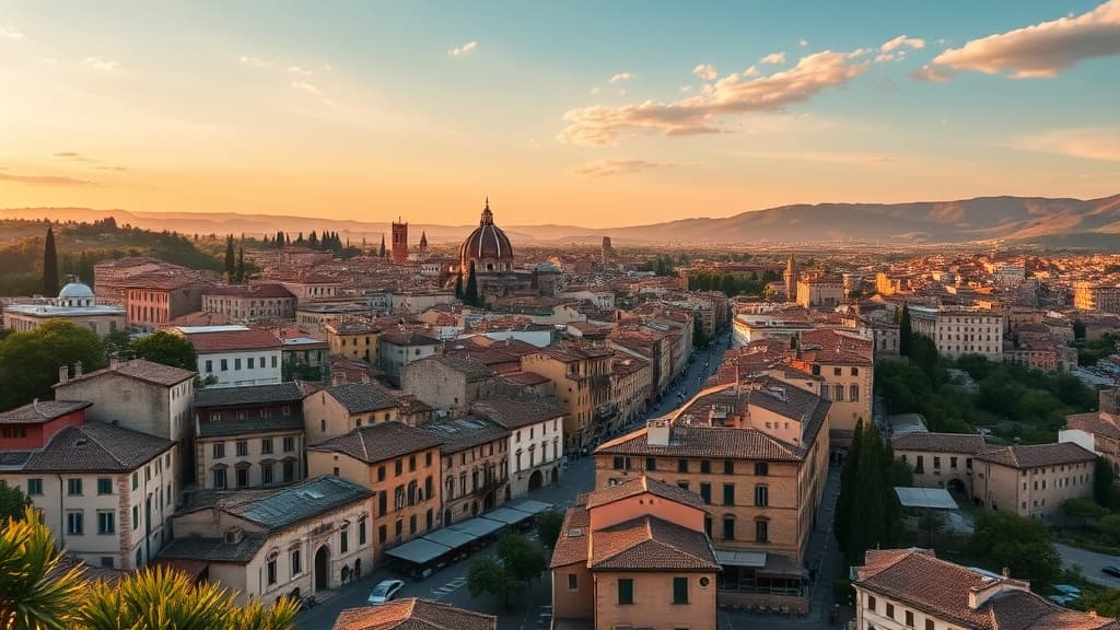 Digital nomad working remotely in Perugia with reliable eSIM internet connectivity