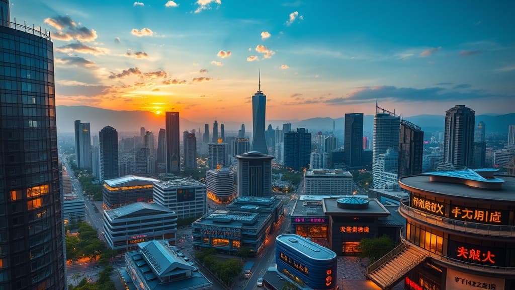 Digital nomad working remotely in Taizhou with reliable eSIM internet connectivity